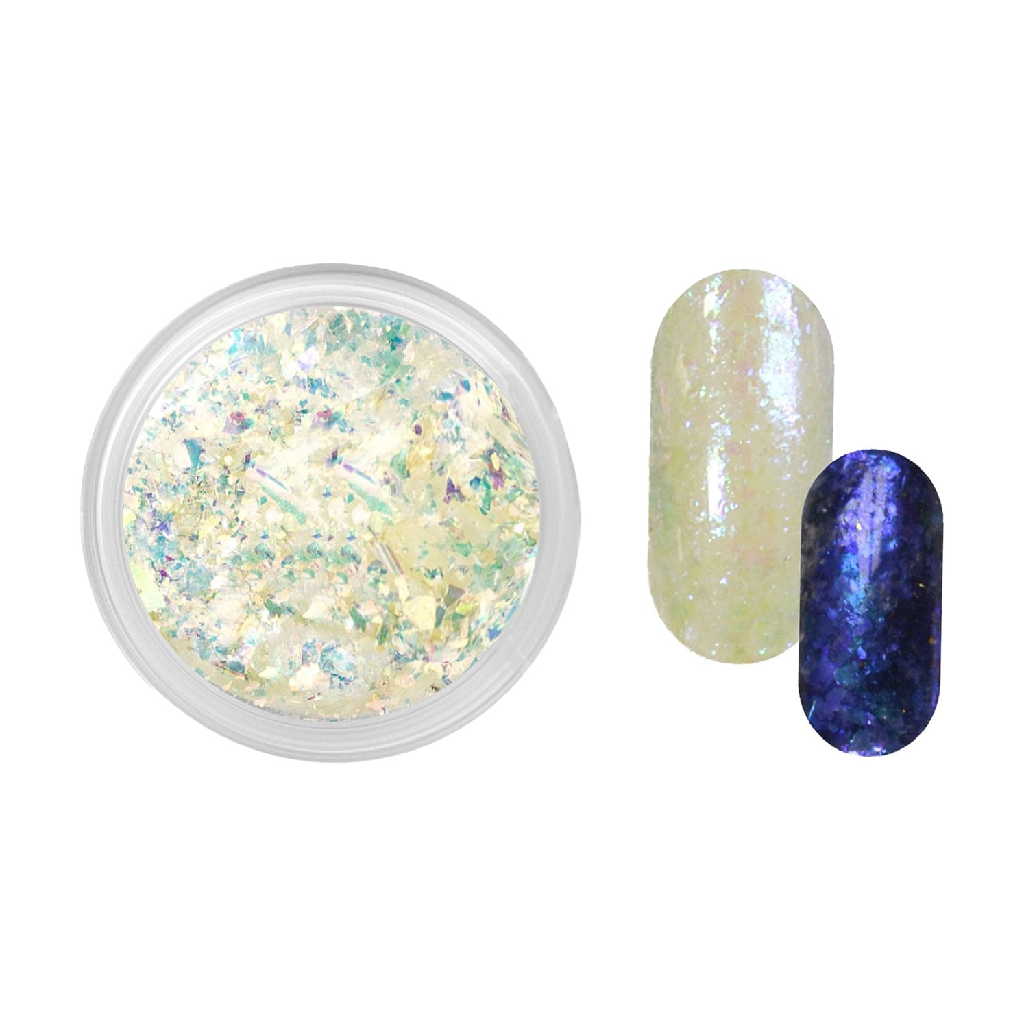 Юкі пластівці для декору нігтів Nails Molekula Professional Chameleon Brocade 01 (MLK17953)